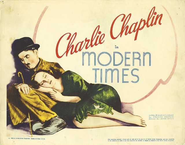 tiempos modernos, Charles Chaplin, Charlot